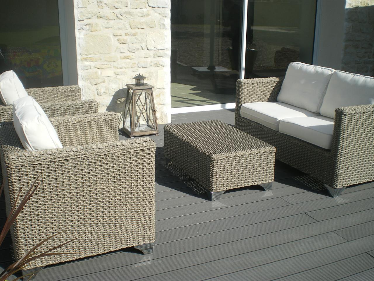 en terrasse